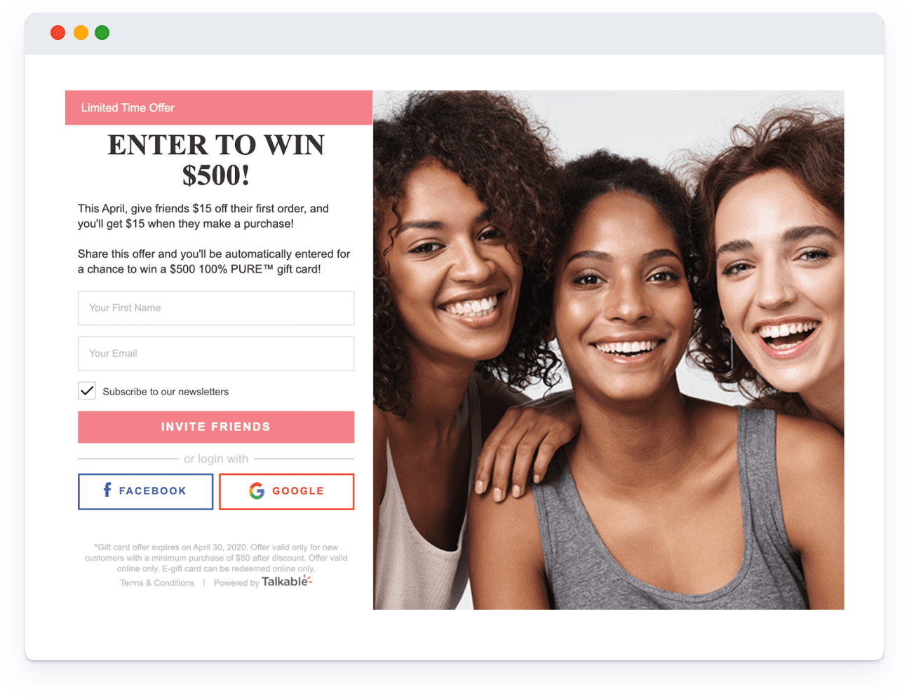 sweepstakes loyalty program