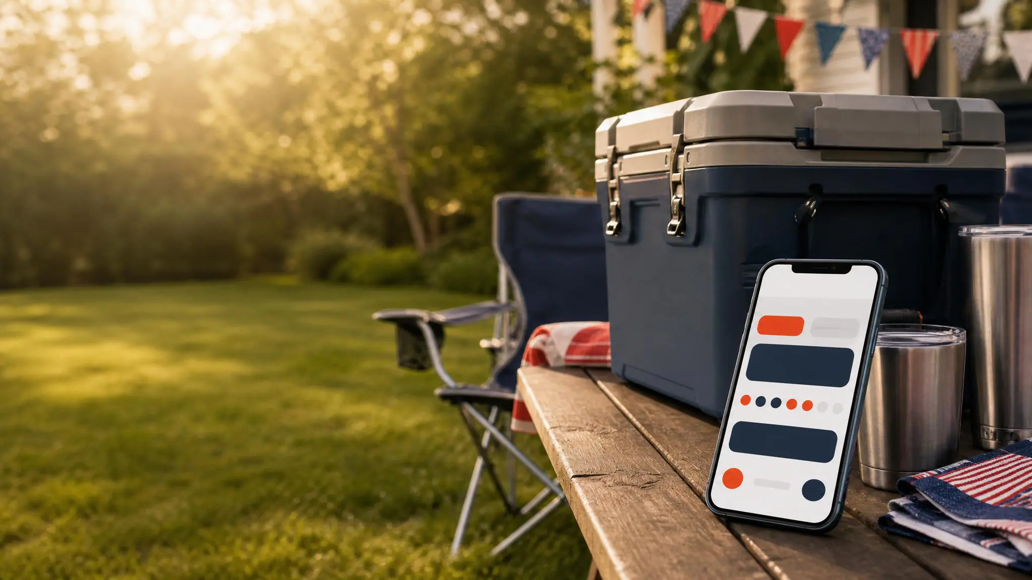 Outdoor cooler and referral phone interface for RTIC Memorial Day referral case study
