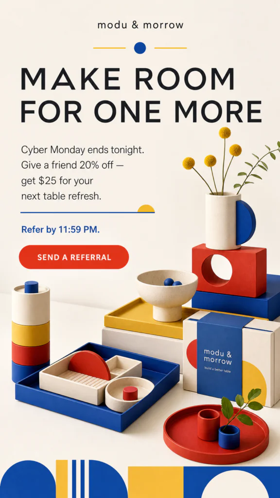 Fictional BFCM email: Last chance